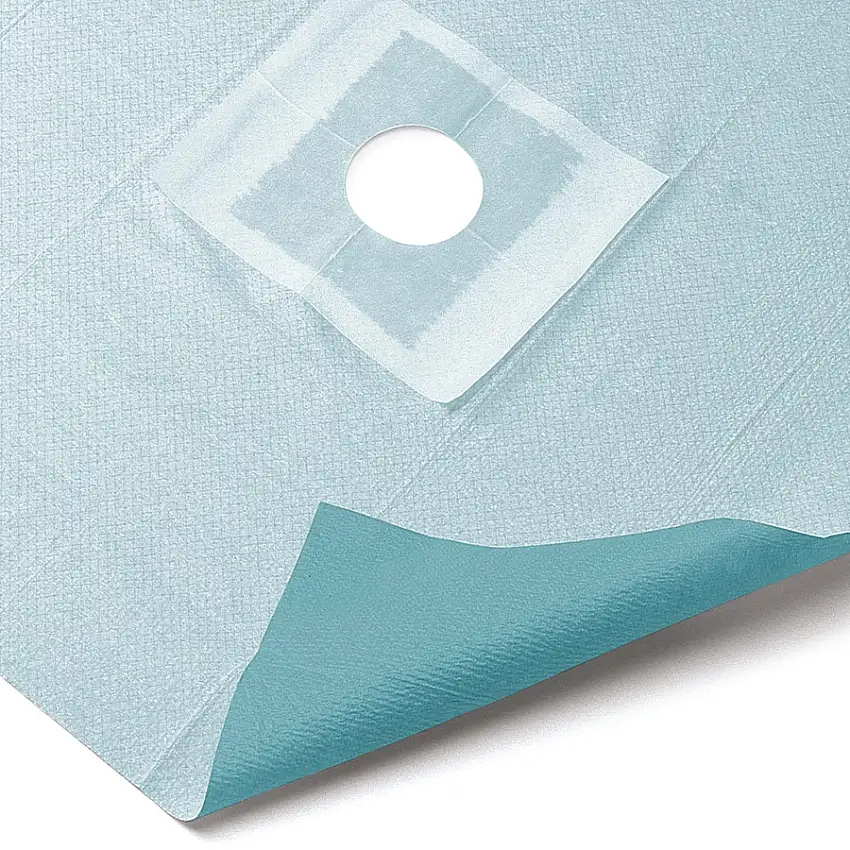 Champs de soin stériles avec fenêtre centrée Hartmann Foliodrape Protect