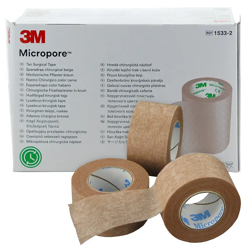 Micropore 3M - Sparadrap couleur chair