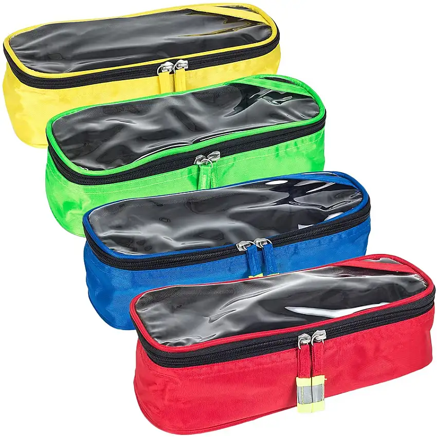 Compartiments de couleurs pour sac d'urgence