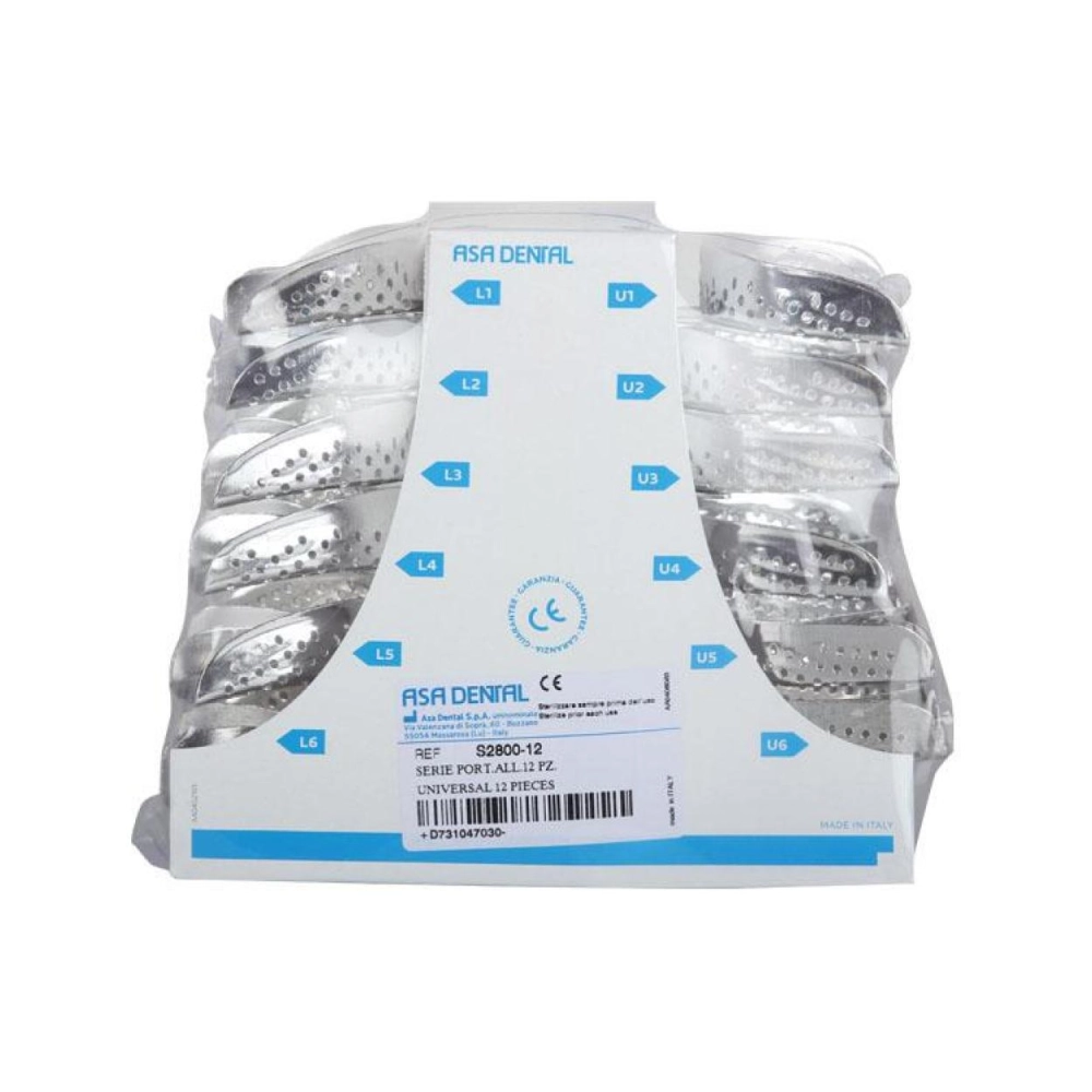 Asa porte-empreintes aluminium 12 pcs