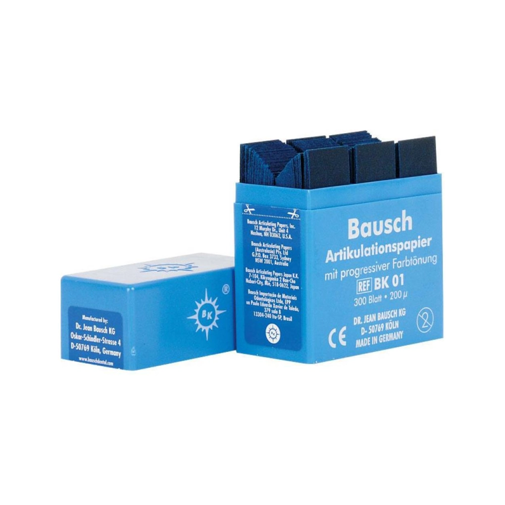Bausch papier d'articulation BK 01 300 pcs