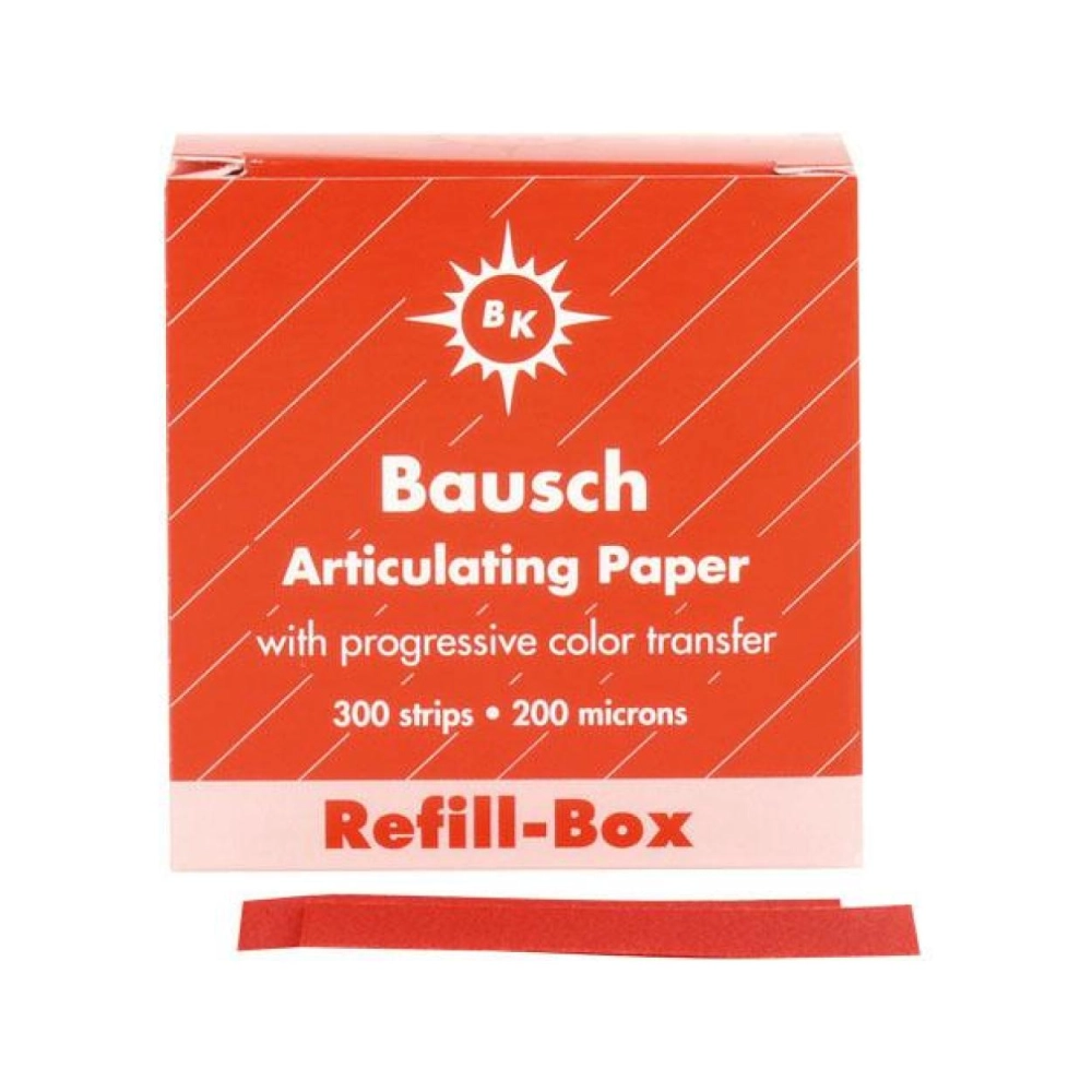 Bausch papier d'articulation BK 1002 300 pcs