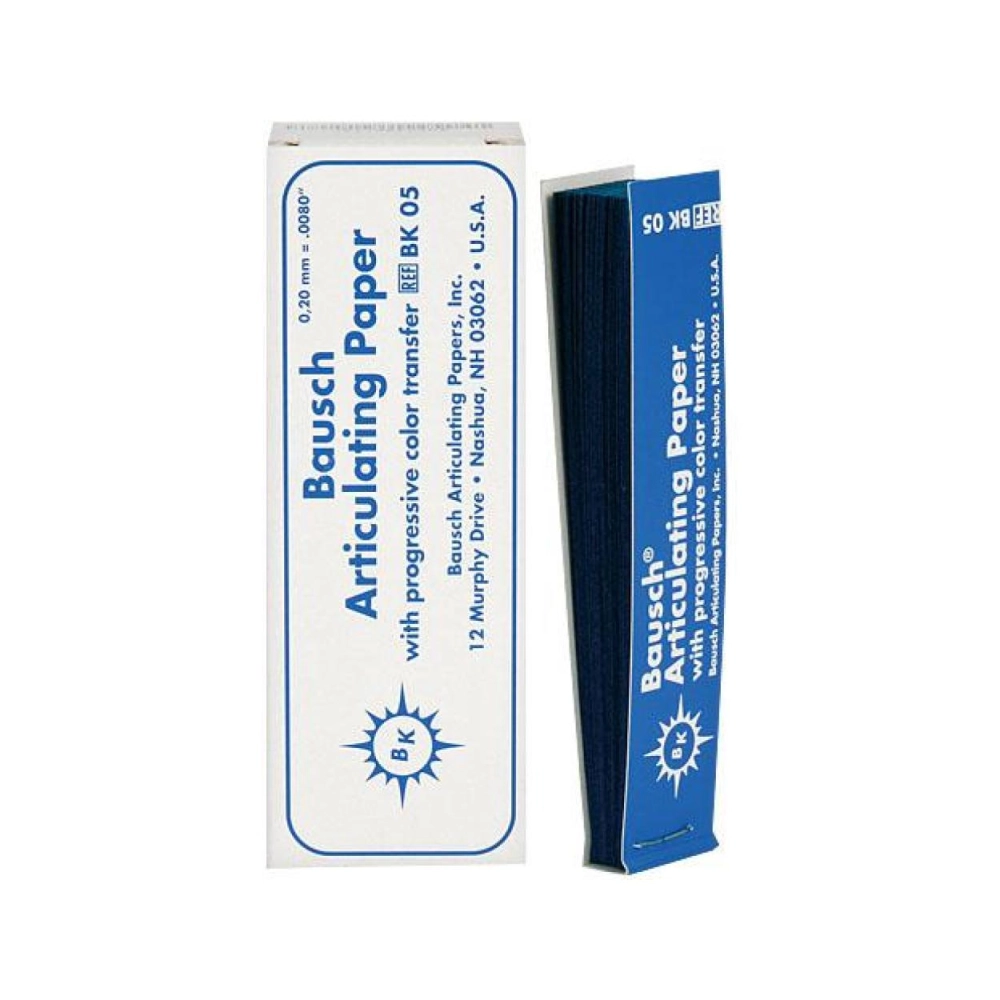 Bausch papier d'articulation BK 05 300 pcs