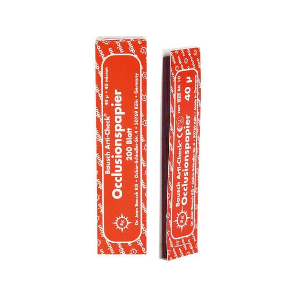 Bausch papier d'articulation BK 10 200 pcs