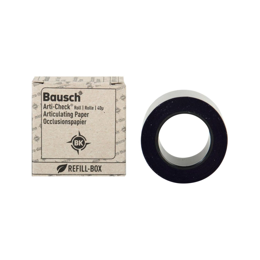 Bausch Papier d'articulation BK 1013, refill pour BK 13 0,04 mm bleu 15 m