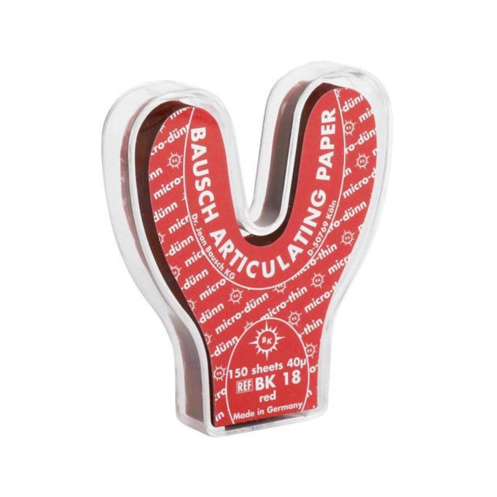 Bausch papier d'articulation BK 18 150 pcs