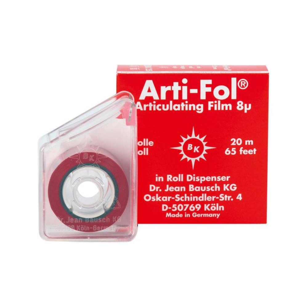 Bausch Arti-Fol double face rouge BK 25 20 m