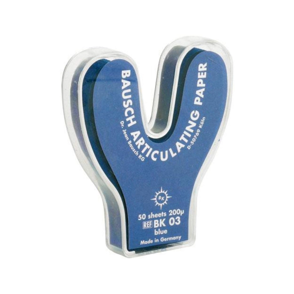 Bausch papier d'articulation BK 03 50 pcs