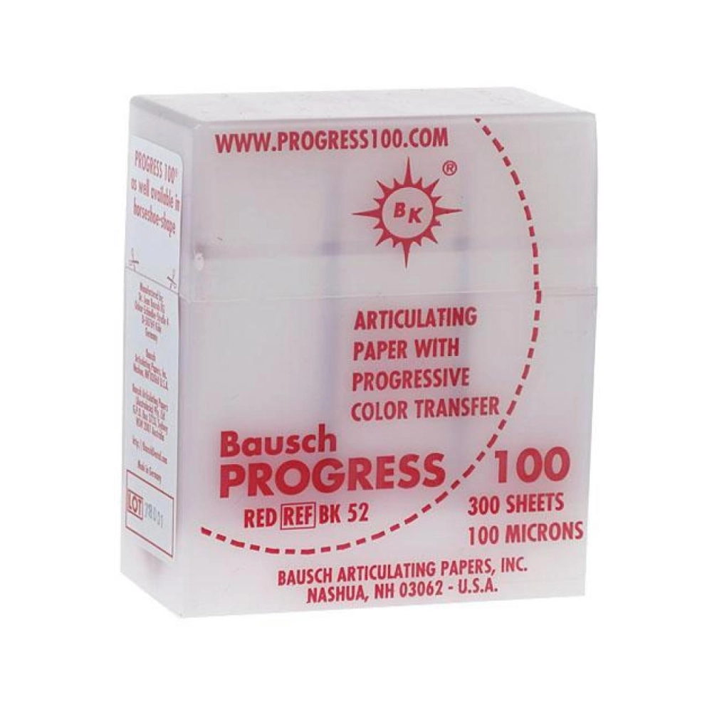 Bausch papier d'articulation BK 52 300 pcs