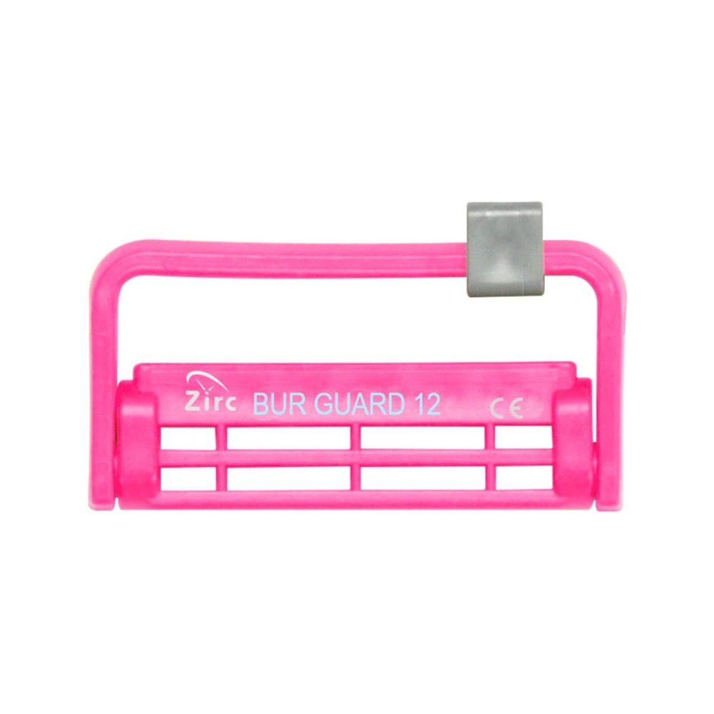 Zirc Steri-Bur Guard pour 12 fraises néon rose l'unite