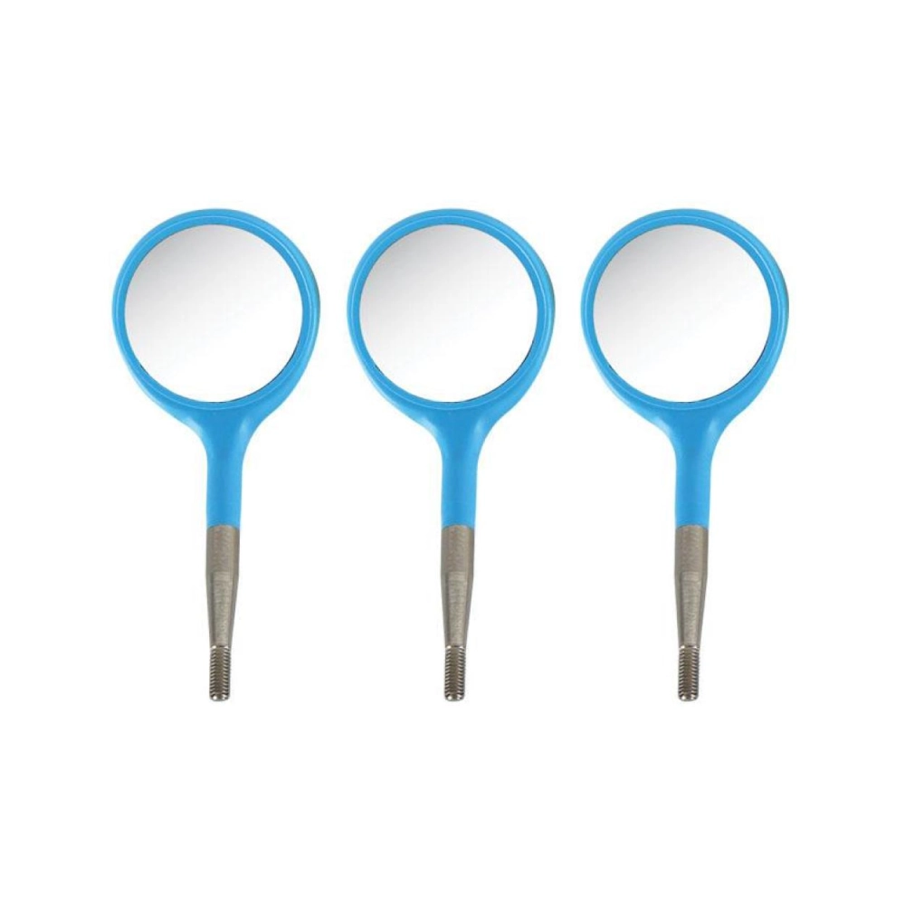 Zirc miroirs plastique no. 4 néon bleu 12 pcs