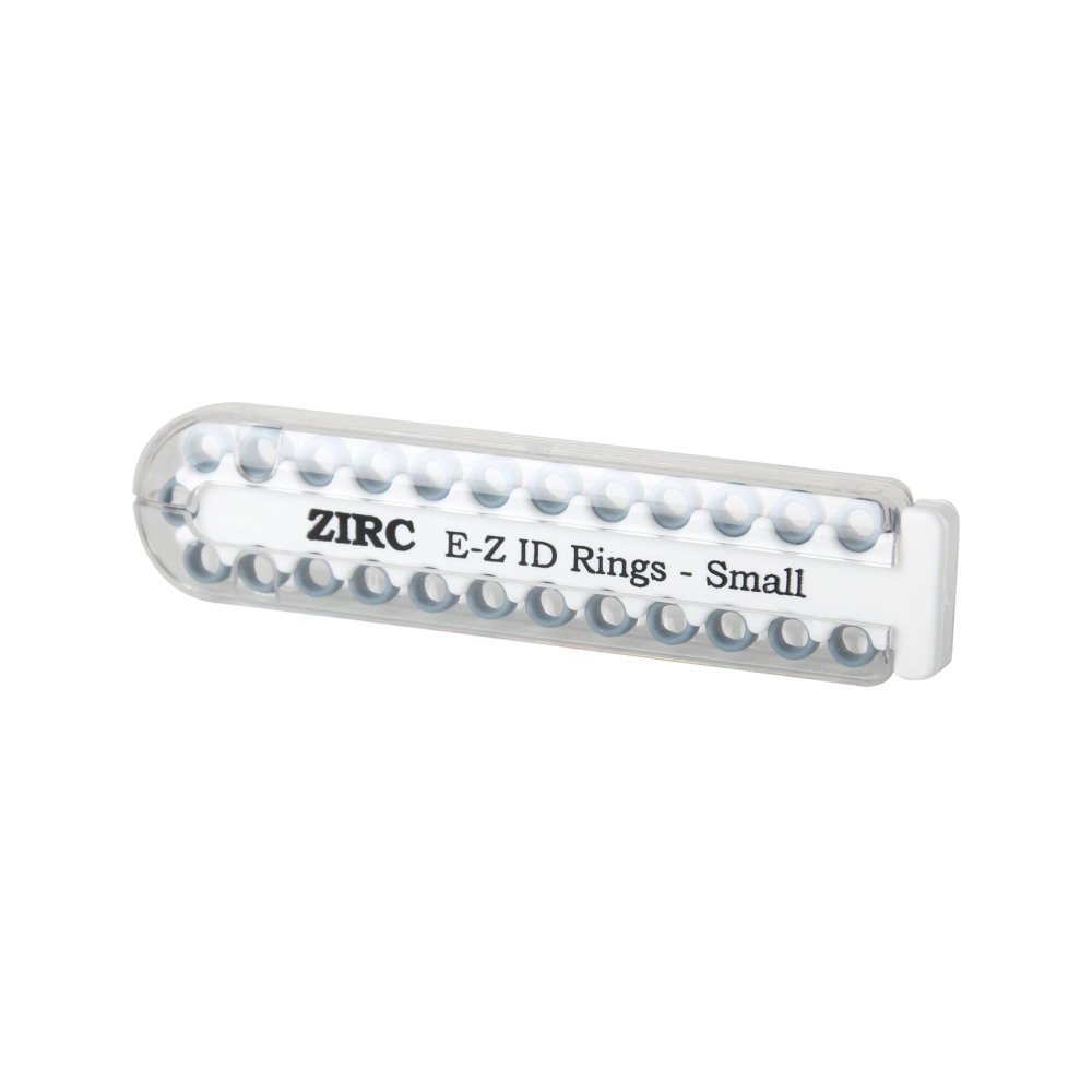 Zirc E-Z ID bagues de codification small bleu 25 pcs