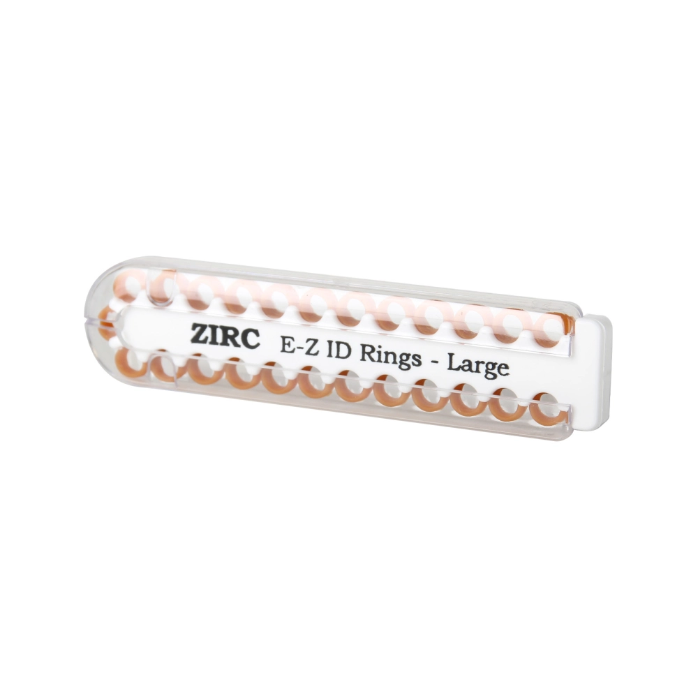 Zirc E-Z ID bagues de codification large cuivre 25 pcs