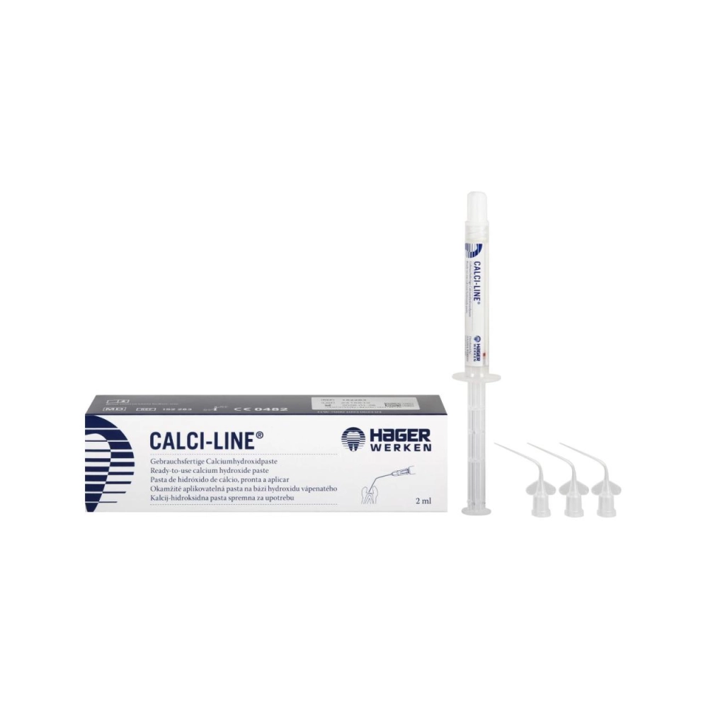 Hager & Werken Calci-Line seringue inclus 5 embouts 2 ml
