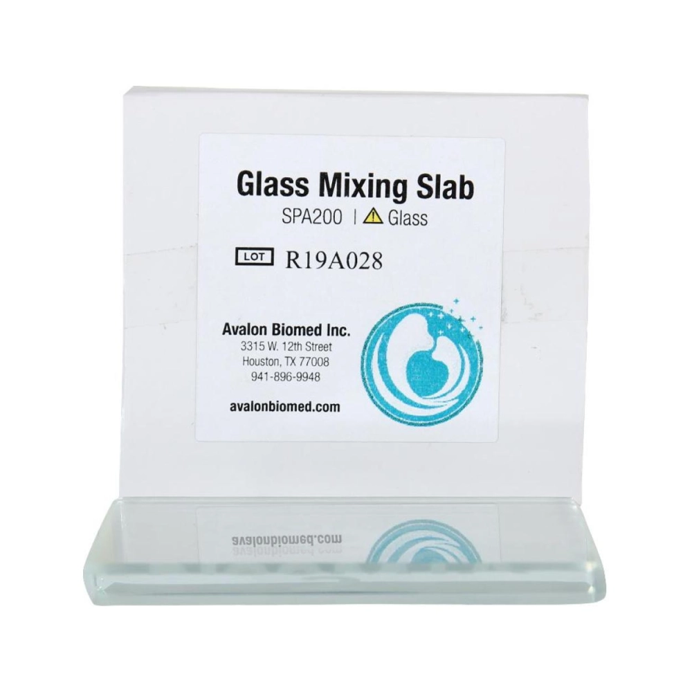 Avalon Biomed Verre 7,5x6,5x0,6 cm l'unité