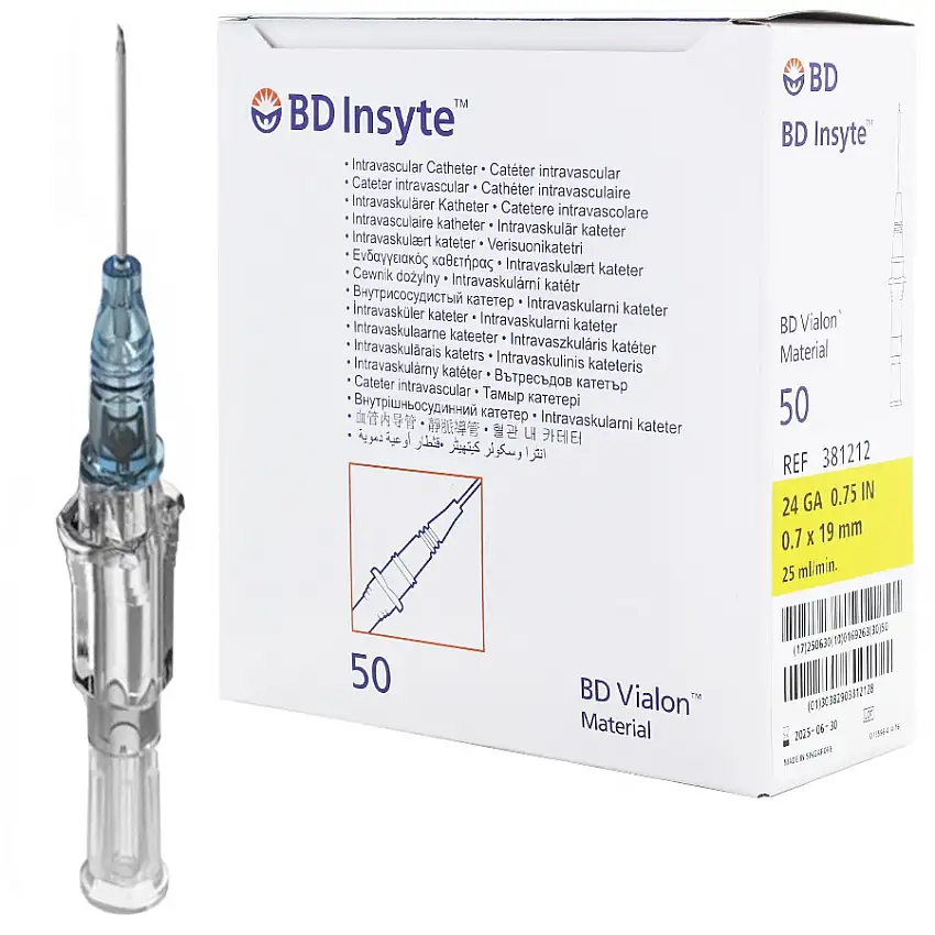 Cathéter sans ailette - BD Insyte