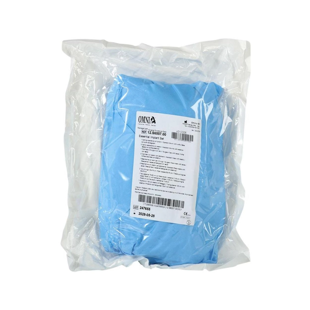 Omnia Set Procedure stérile pour implantologie (8 ensembles) complet