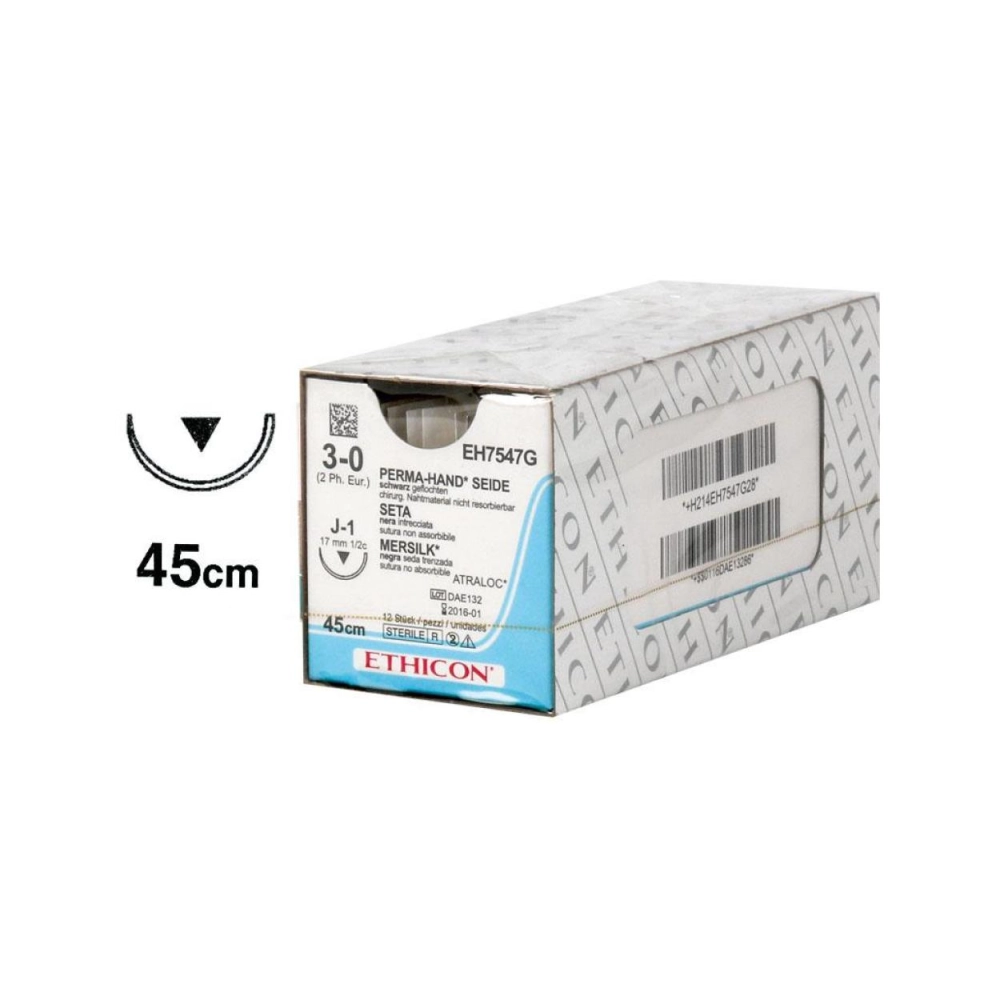 Fils de sutures 3-0 EH7547G 12 pcs