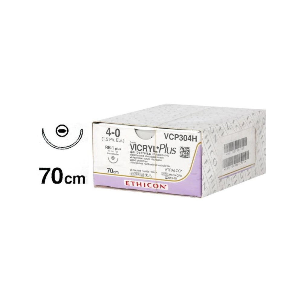 Vicryl Plus 4-0 17,5 mm VCP304H 36 pcs