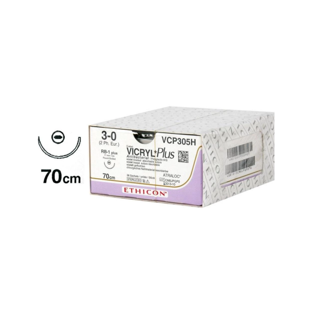 Vicryl Plus 3-0 17,5 mm VCP305H 36 pcs