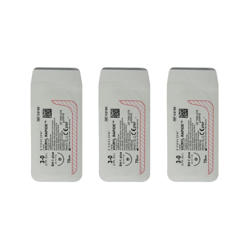Vicryl Rapide 3-0 22 mm V2190H 36 pcs