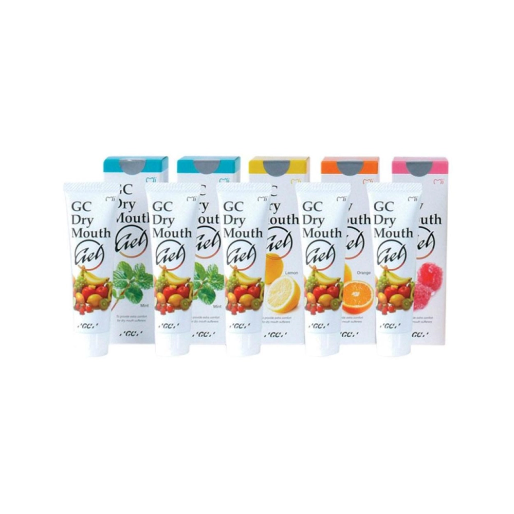 GC Dry Mouth Gel assortiment 10x 40 g