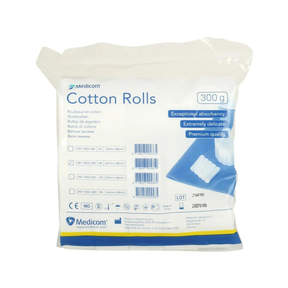 Medicom Rouleaux de coton Comfort no.2 300 g