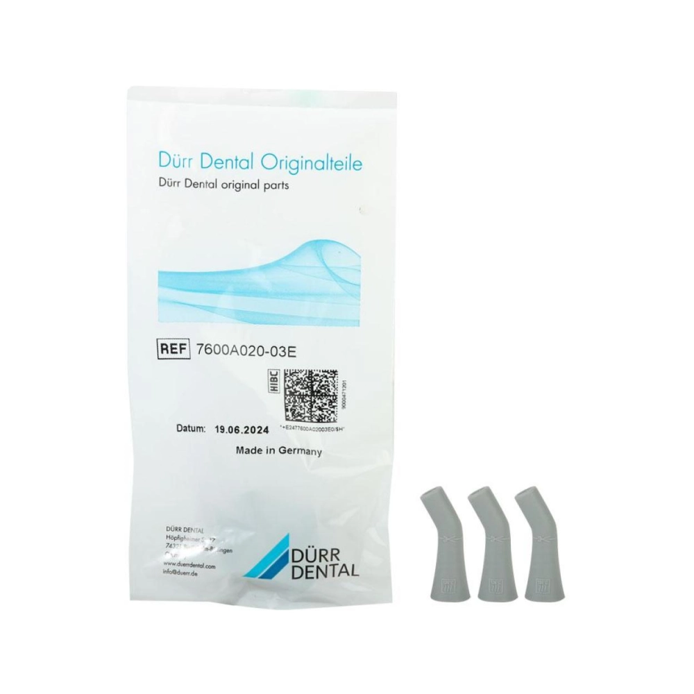Dürr Dental Embout de pompe à salive, gris 7600A020-03E 3 pcs