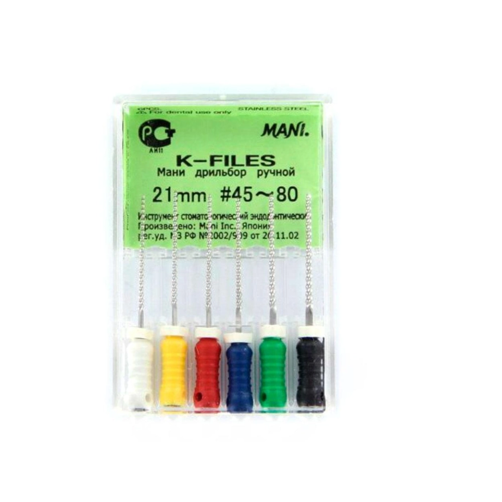 Mani K-limes 21 mm ISO no.45-80 6 pcs