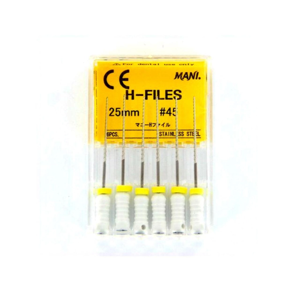 Mani Racleurs Hedström 25 mm ISO no.45 6 pcs