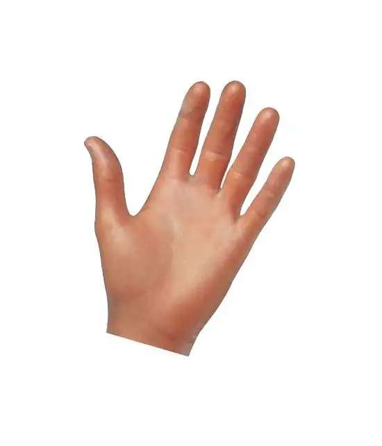 100 gants vinyle non poudrés taille 9/10 XL