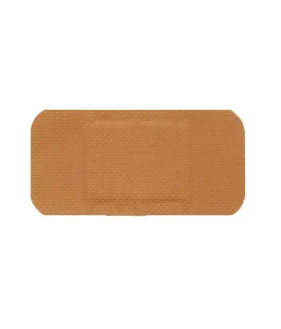 100 Pansements plastiques microperforés milieu humide 38mm x 72mm