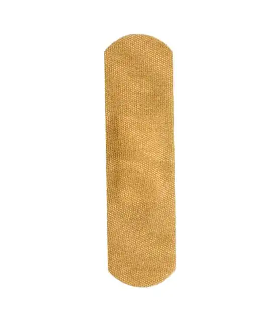 100 Pansements Tissés Coton - 19mm x 72mm