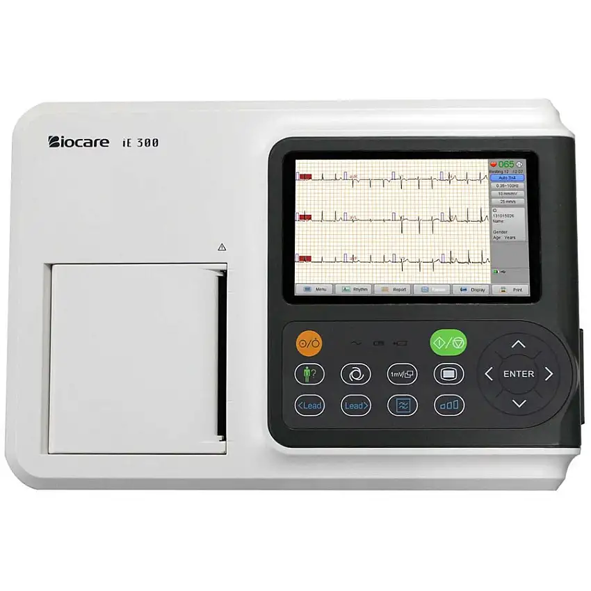 Electrocardiographe Biocare iE300 avec calcul et interprétation