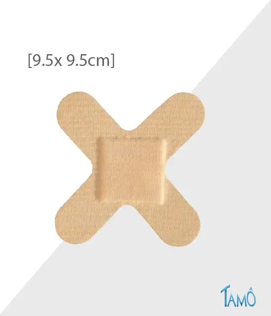 PANSEMENTS CROISILLONS - Tissé coton 9.5cm x 9.5cm