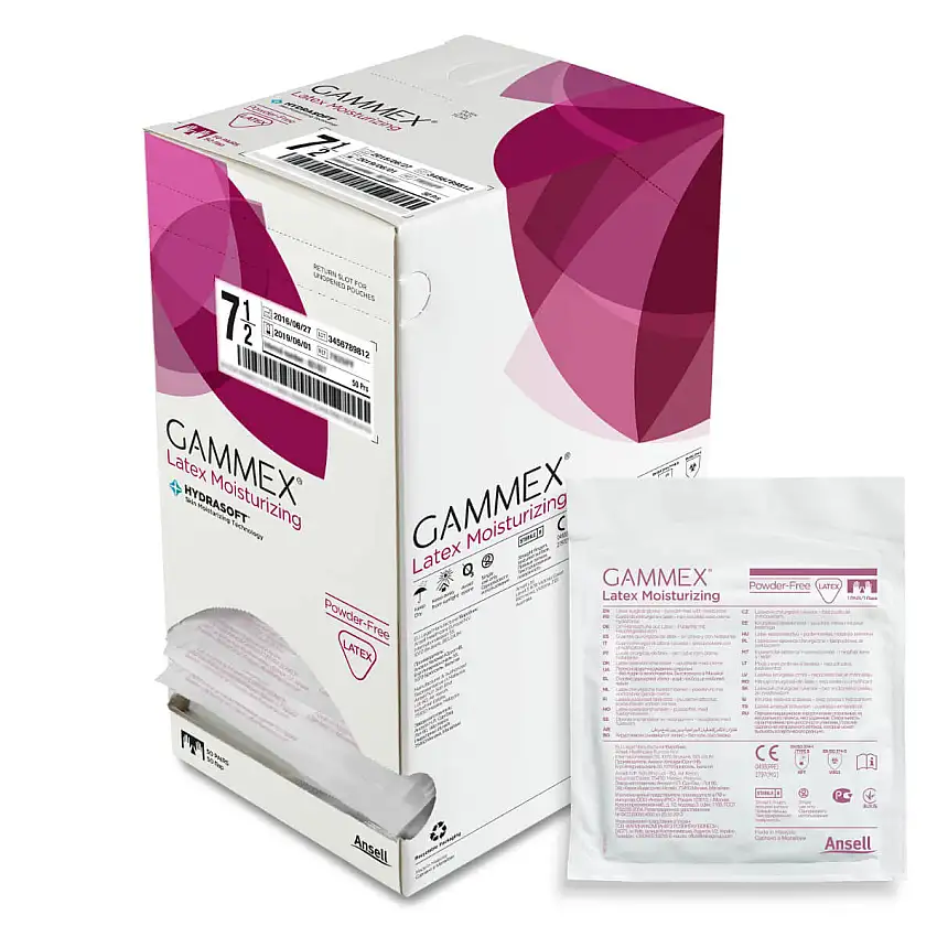 Ansell Gants chirurgicaux GAMMEX Latex Moisturizing 8,5