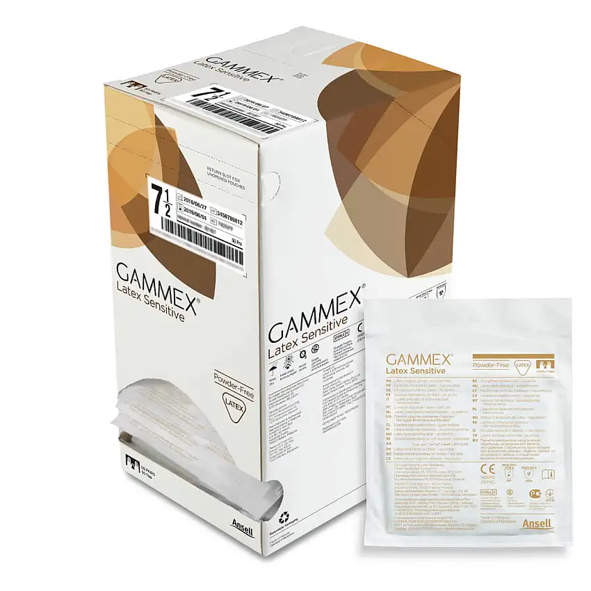 Ansell Gants d’examen GAMMEX Latex Sensitive 7