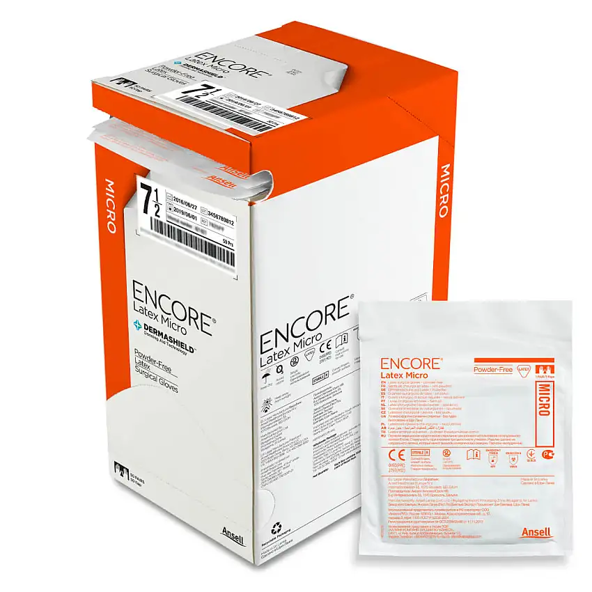 Ansell Gants chirurgicaux ENCORE Latex Micro 6