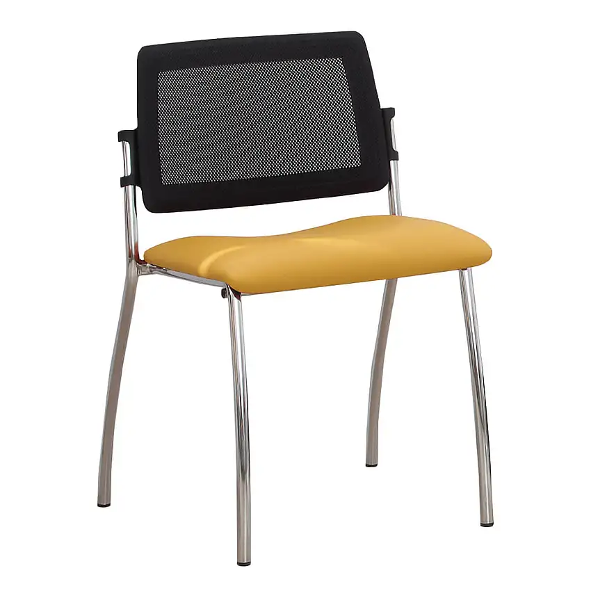 SIMPEX Chaise de salle d'attente Alegro Classic Maïs