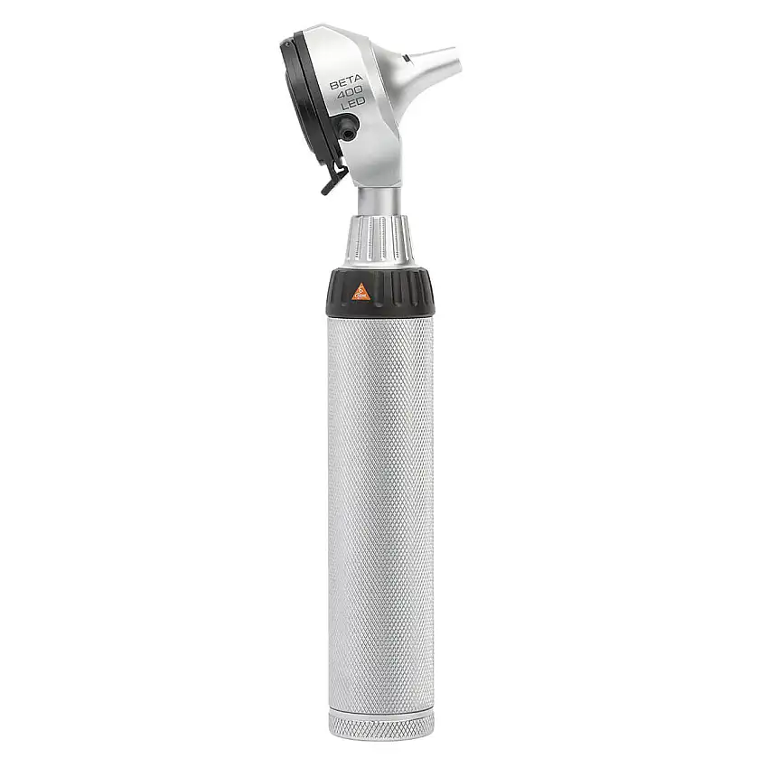 HEINE Optotechnik Otoscope HEINE BETA 400 LED F.O. Poignée à batterie BETA