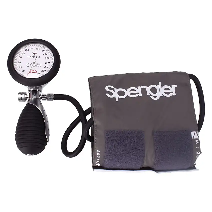 Spengler Tensiomètre LIAN METAL Brassard taille M, nylon, gris
