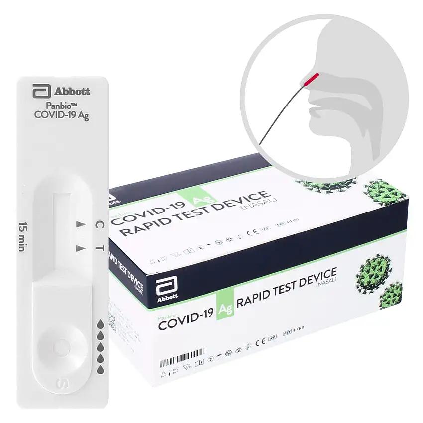 Abbott Test antigénique rapide Panbio™ COVID-19 (nasal)