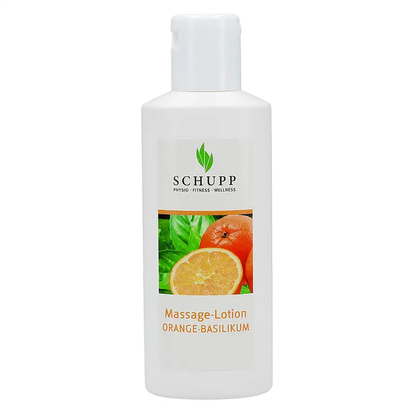 SCHUPP Lotion de massage orange-basilic 200 ml