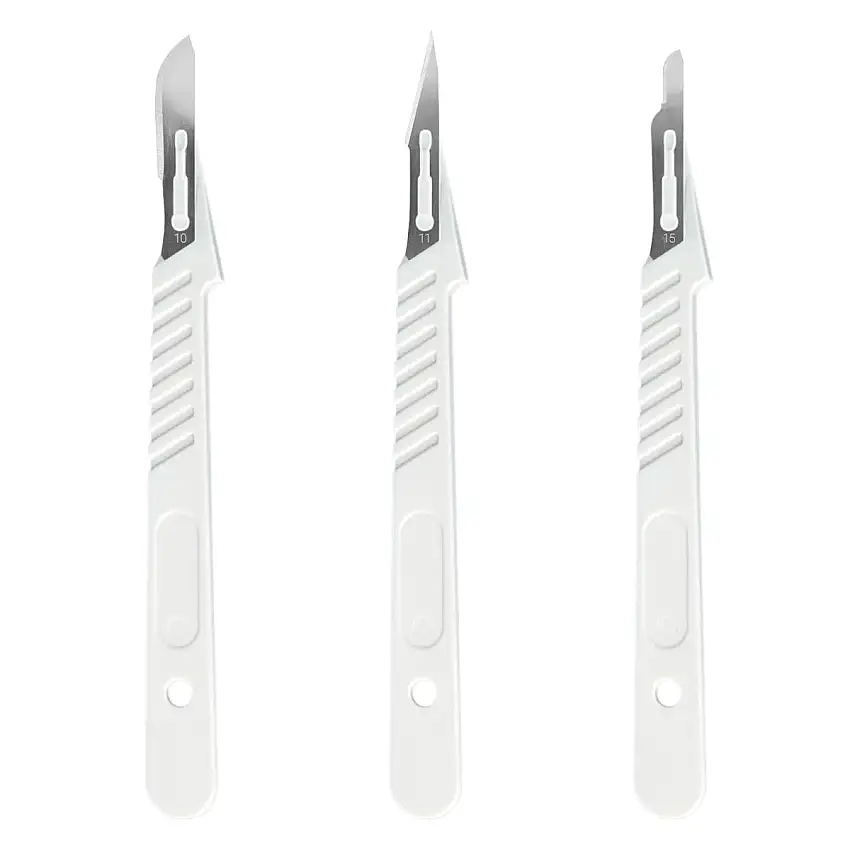 SMI Scalpel avec manche en plastique Figure 12