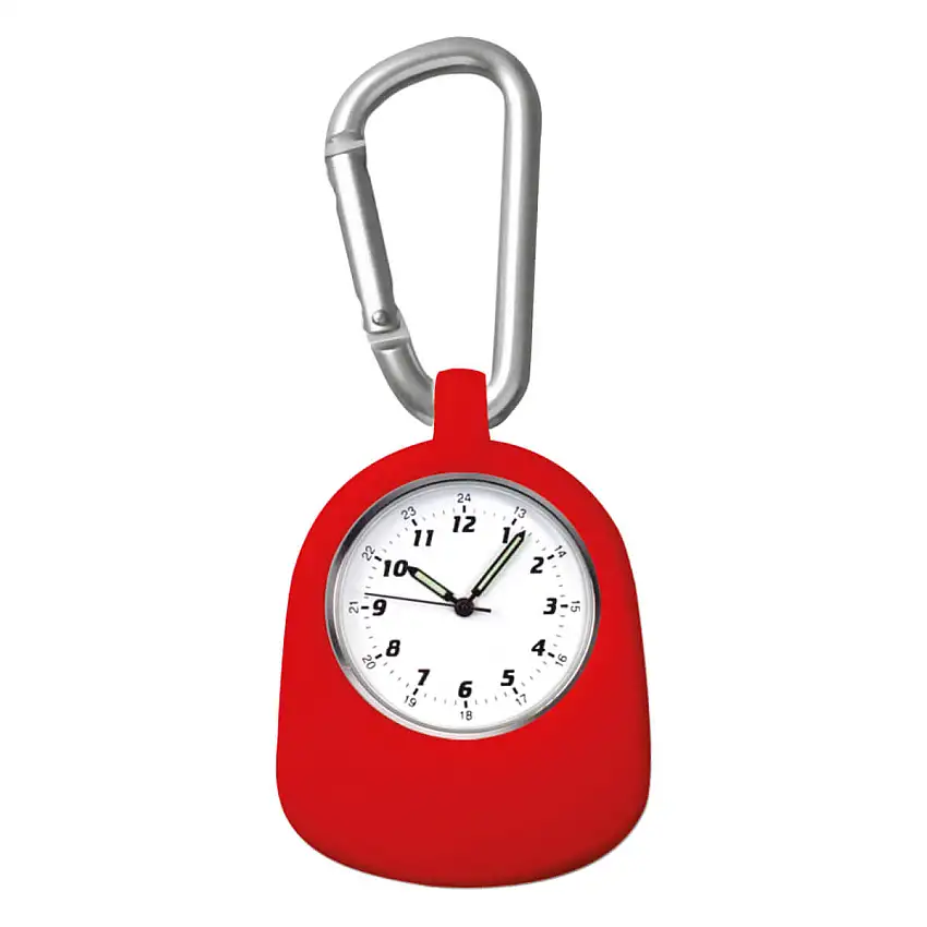 Kimetec Montre infirmière CBC FUNwatch Rouge/argent