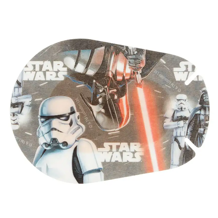 3M Pansements oculaires Opticlude Silicone Star Wars, 8 x 5,7 cm