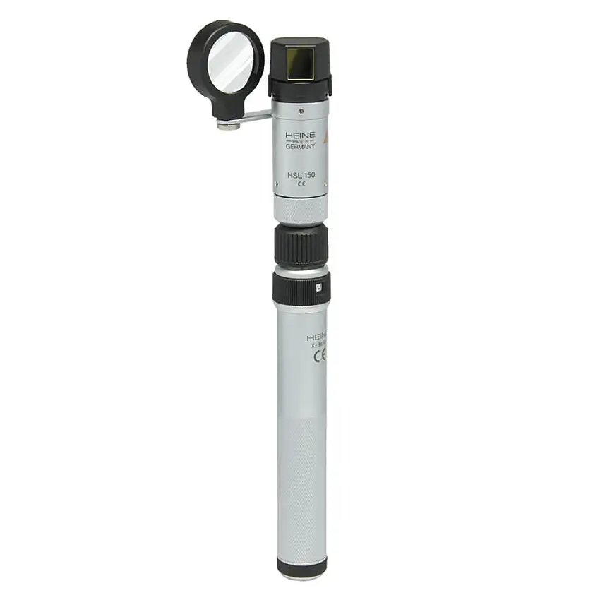 HEINE Optotechnik Lampe à fente manuelle HEINE HSL 150 Poignée à piles BETA SLIM