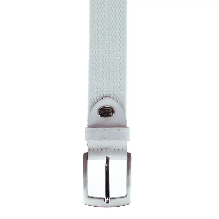Hepco Ceinture élastique avec enchapure en cuir 110–120 cm