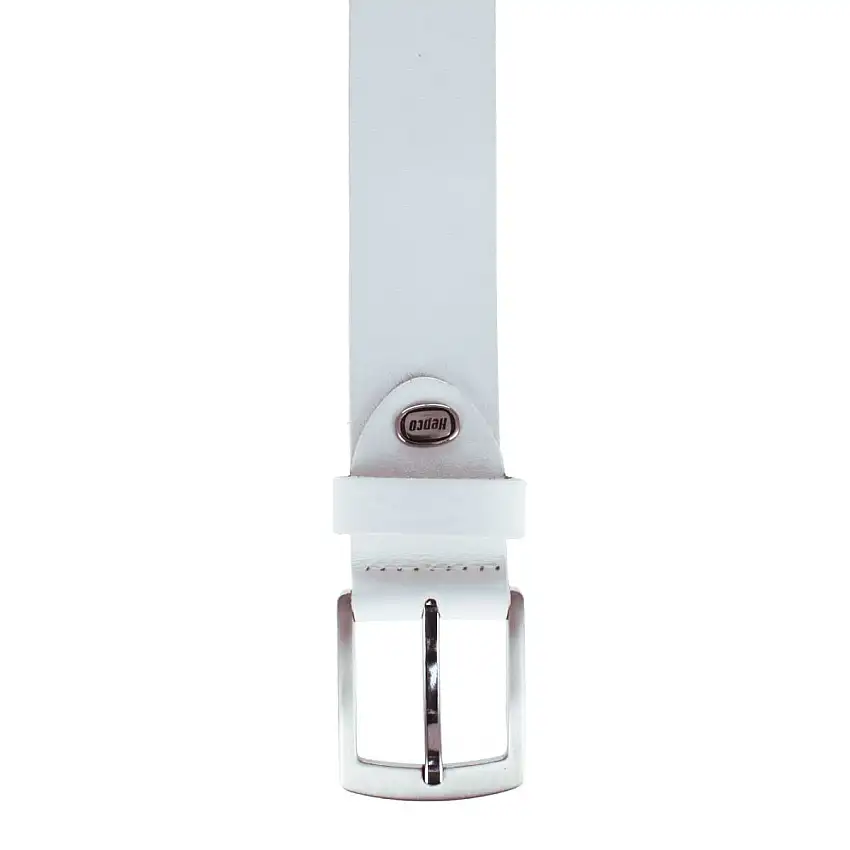 Hepco Ceinture en cuir pour femmes et hommes 110–120 cm