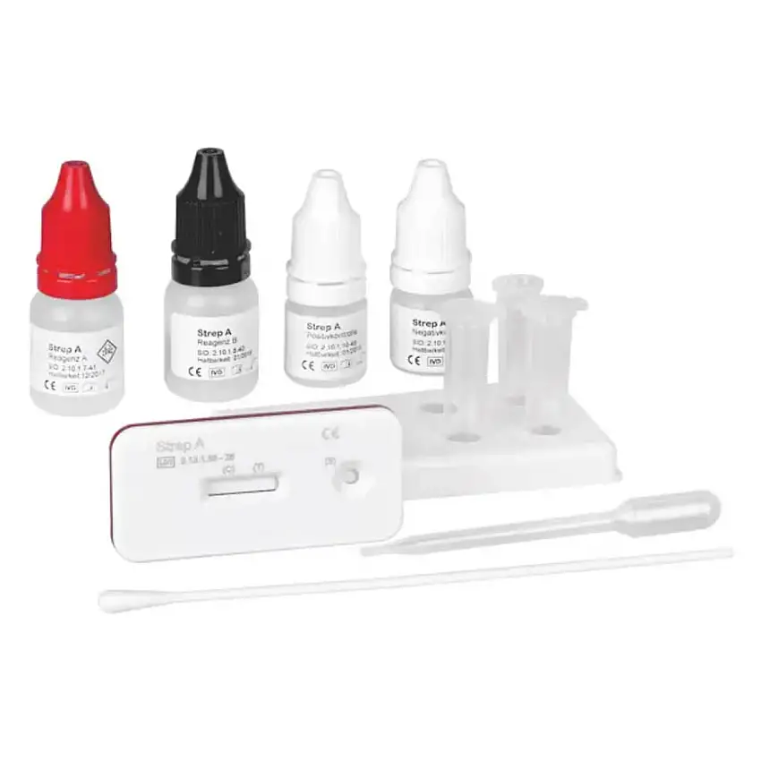 servoprax Cassette de test Cleartest Strep A 5 tests